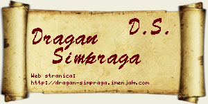 Dragan Šimpraga vizit kartica